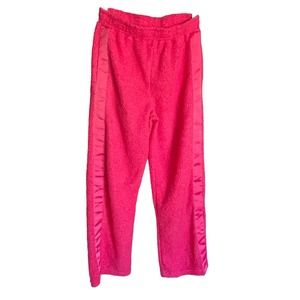 NWT Saturday Sunday Womens Fleece Lounge Pants Straight Leg Size XS Pink